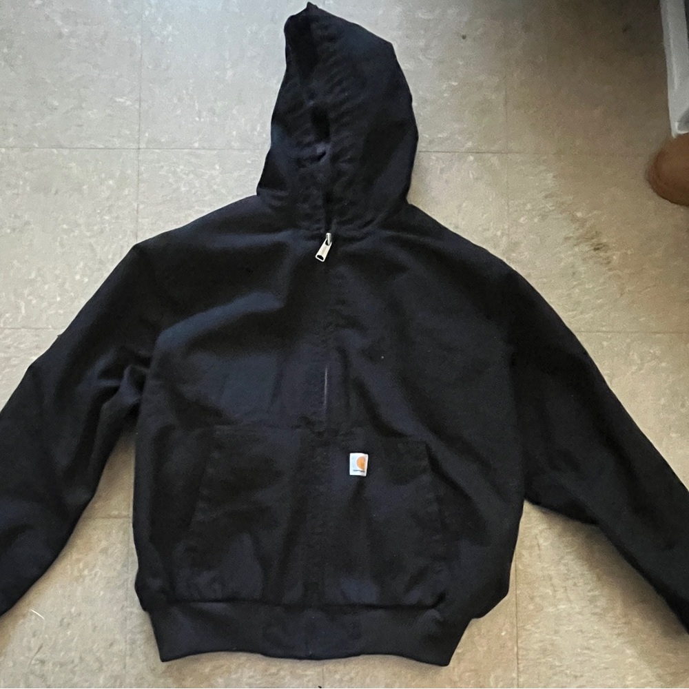 Carhartt Black Hooded Jacket